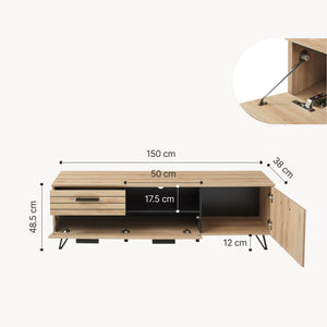 Fernsehschrank Noppen [en.casa]