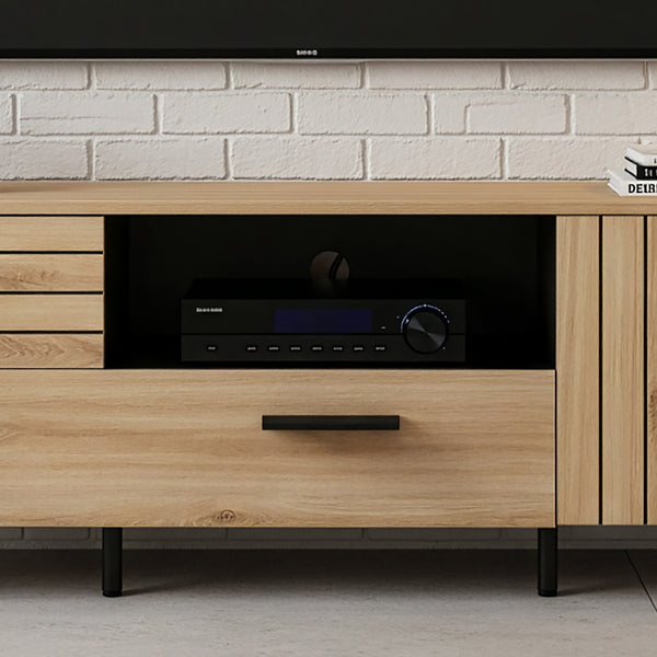 Fernsehschrank Noppen [en.casa]