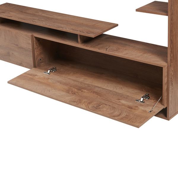 Fernsehschrank Rauki 233x31x141 cm [en.casa]