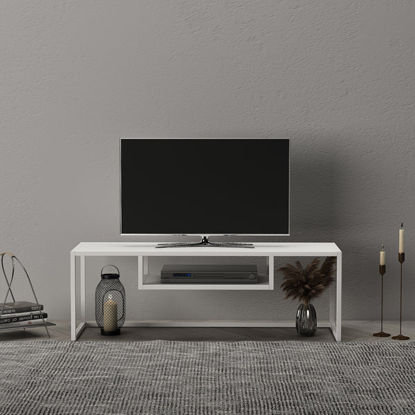 Fernsehtisch Isokyrö Metall 120x40x40 cm [en.casa]