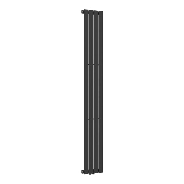 Designheizkörper Nore Schwarz 180x30cm Einlagig 598W [neu.haus]
