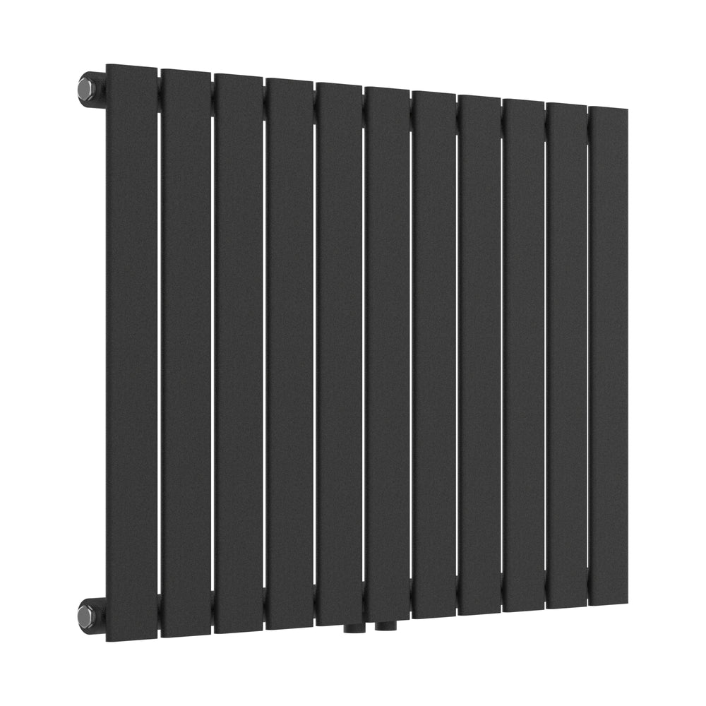 Designheizkörper Nore Schwarz 60x80cm Einlagig 616W [neu.haus]