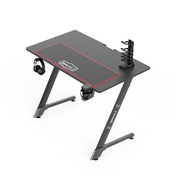 Gaming Tisch Oakland Schwarz in versch. Größen [pro.tec]