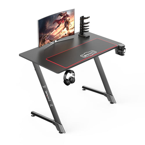 Gaming Tisch Oakland Schwarz in versch. Größen [pro.tec]