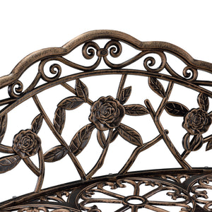 Gartenbank Monfalcone Gusseisen im Antik-Design [casa.pro]