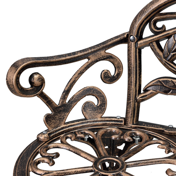 Gartenbank Monfalcone Gusseisen im Antik-Design [casa.pro]