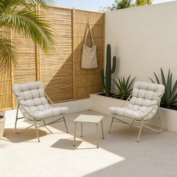 Gartenmöbelset Trölleping 3-tlg. [en.casa]