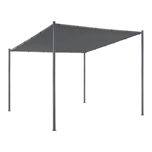 Pavillon Carunchio 300x285x248cm Dunkelgrau [en.casa]