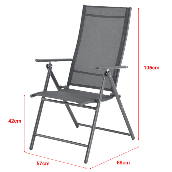 Gartenstuhl Kalamata 2er Set [en.casa]