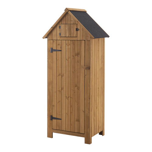 Geräteschrank Ottrott 179x77x54cm Kaminholzlager Brennholzregal [en.casa]