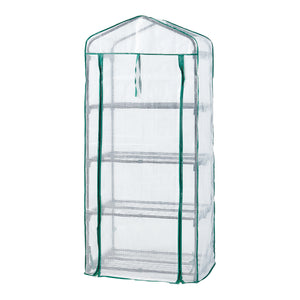 Gewächshaus Chaam mit Ablagen in versch. Farben und Größen [en.casa]