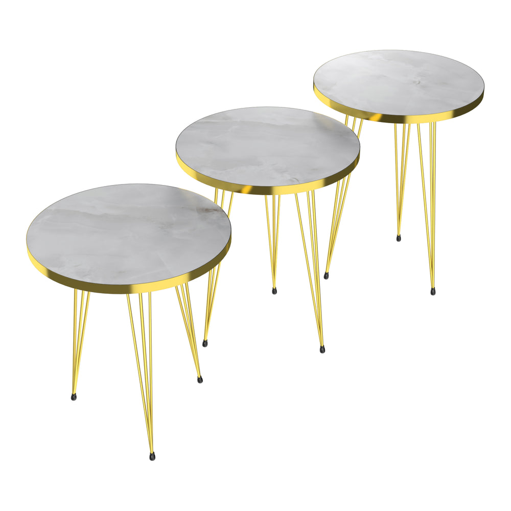 Satztisch Skibby im 3er Set in versch. Farben [en.casa] - premiumXL