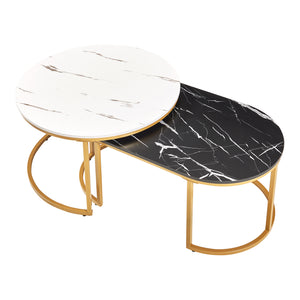 Satztisch Oppeerg 2er Set [en.casa]