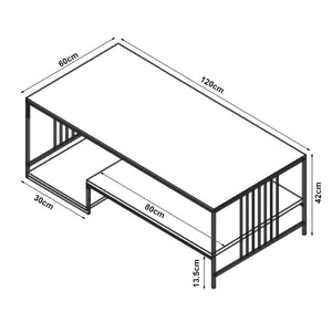 Couchtisch Klibro [en.casa]