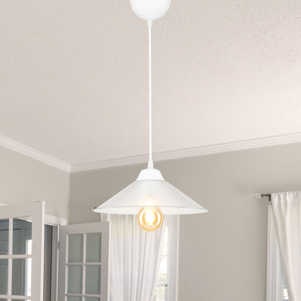 Hängeleuchte Hereford E27 in versch. Farben [lux.pro] - premiumXL
