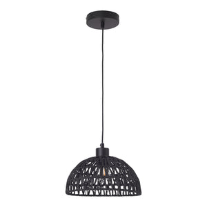 Hängeleuchte Alton Metall+Rattan [lux.pro]