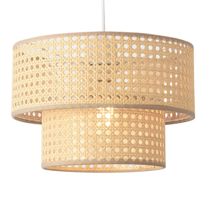 Hängeleuchte Ascot Rattanoptik [lux.pro]