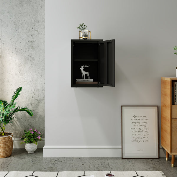 Hängeschrank Burlöv 50x33x35 cm Stahl [en.casa]