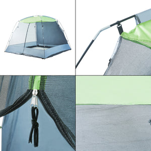 Netzpavillon Beekdaelen 305x305x213 cm in versch. Farben [pro.tec]