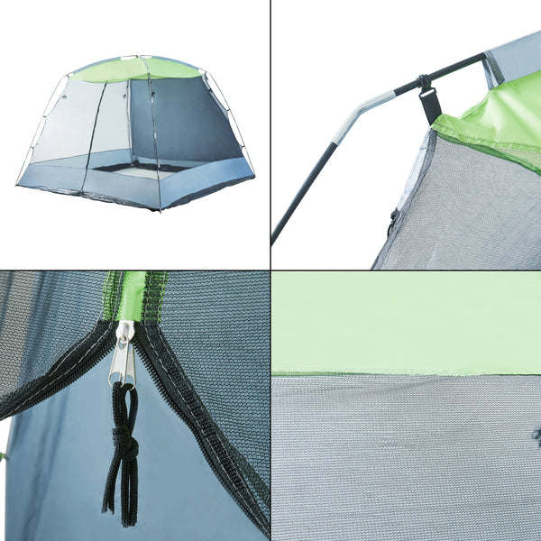 Netzpavillon Beekdaelen 305x305x213 cm in versch. Farben [pro.tec]