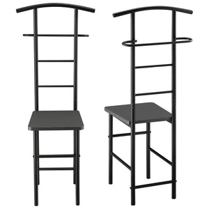 Herrendiener Stuhl Anaheim 107x45x45 cm mit Kleiderbügel en.casa