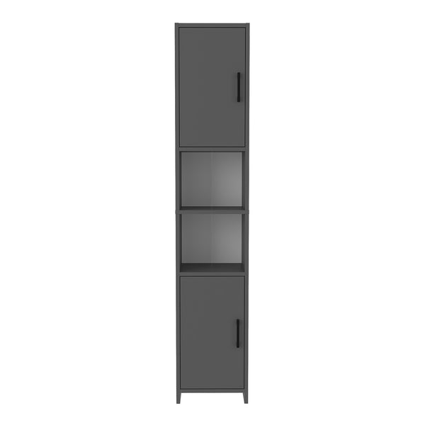 Hochschrank Rautrina 180x35x30 cm [en.casa]