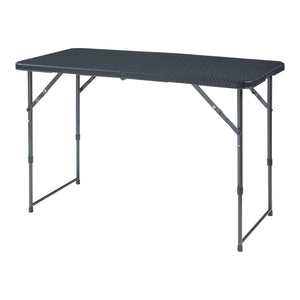 Höhenverstellbarer Klapptisch Adelfia 120x60cm [en.casa]
