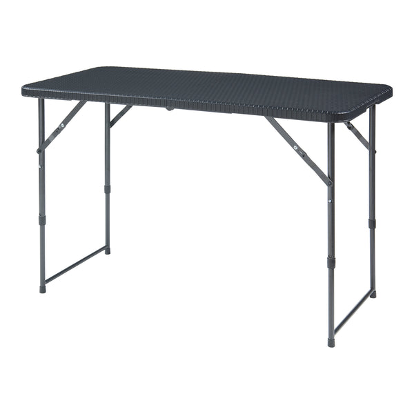 Höhenverstellbarer Klapptisch Adelfia 120x60cm [en.casa]
