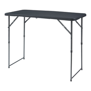 Höhenverstellbarer Klapptisch Adelfia 120x60cm [en.casa]