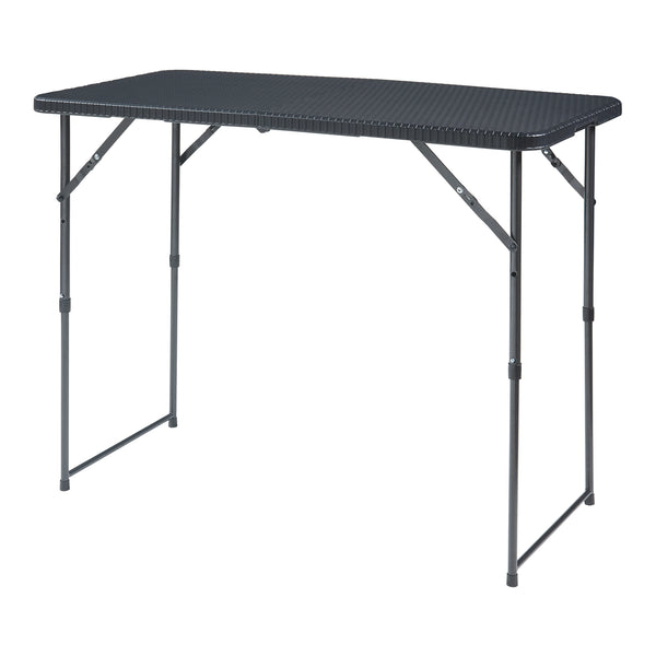 Höhenverstellbarer Klapptisch Adelfia 120x60cm [en.casa]