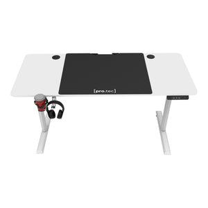 Höhenverstellbarer Tisch Hayward 140x60 cm in versch. Farben [pro.tec]