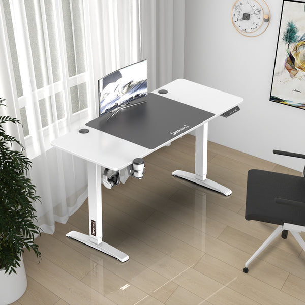 Höhenverstellbarer Tisch Salinas elektrisch 140x60cm in versch. Farben [pro.tec]
