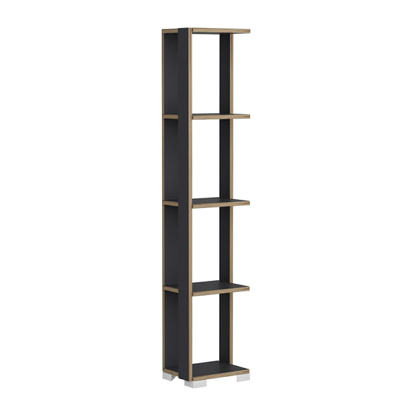 Bücherregal Aalestrup mit 4 Ebenen 153 x 34 x 26 cm in versch. Farben [en.casa]