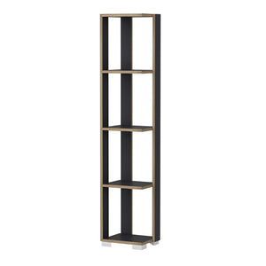 Bücherregal Aalestrup mit 4 Ebenen 153 x 34 x 26 cm in versch. Farben [en.casa]