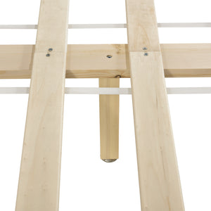 Holzbett Eksjö in versch. Größen und Farben en.casa