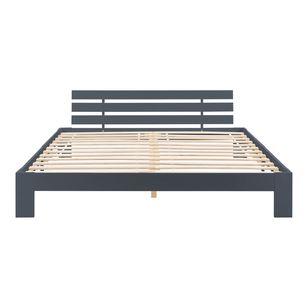 Holzbett Nivala mit Kaltschaummatratze versch. Farben und Größen en.casa