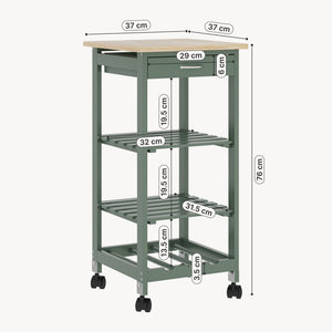 Servierwagen Biel 76x37x37 cm [en.casa]