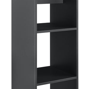 Bartisch Visby 110x70x70 cm mit 3 Regalfächern en.casa