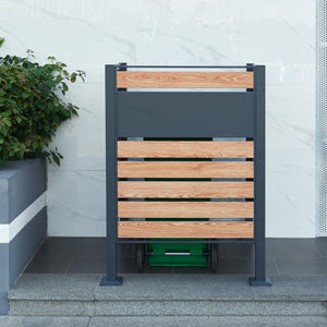 Mülltonnenzaun Uusikaupunki [en.casa]