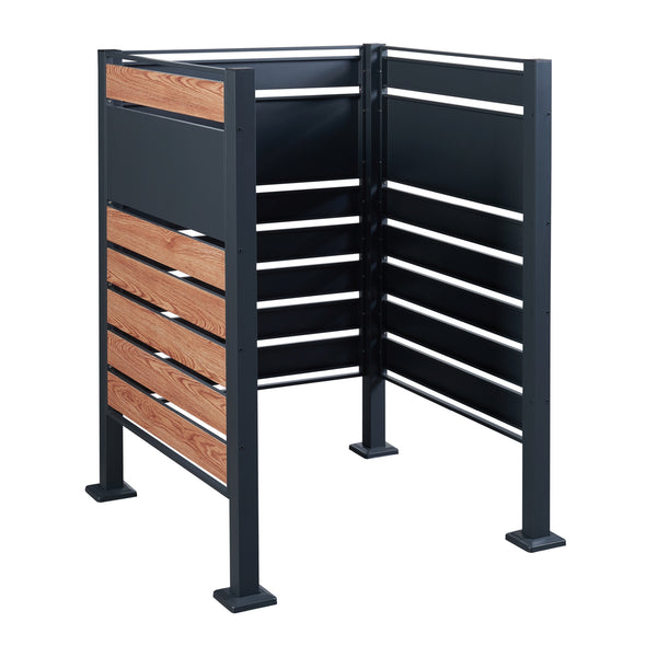 Mülltonnenzaun Uusikaupunki [en.casa]