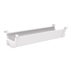 Kabelkanal Skegness 55x18x12 cm Weiß [pro.tec] - premiumXL