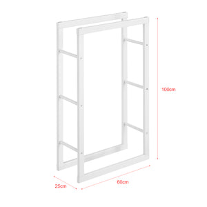 Kaminholzregal Kasan in versch. Farben en.casa