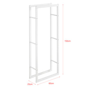 Kaminholzregal Kasan in versch. Farben en.casa