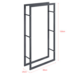 Kaminholzregal Kasan in versch. Farben en.casa