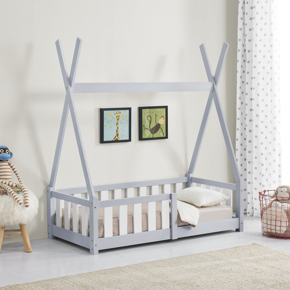 Kinderbett Helsingborg 70x140 cm [en.casa] - premiumXL