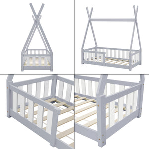 Kinderbett Helsingborg 70x140 cm [en.casa]