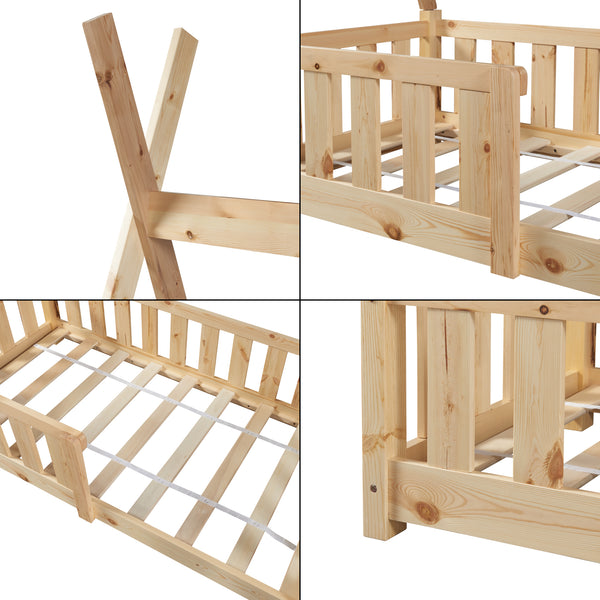 Kinderbett Helsingborg 70x140 cm [en.casa]