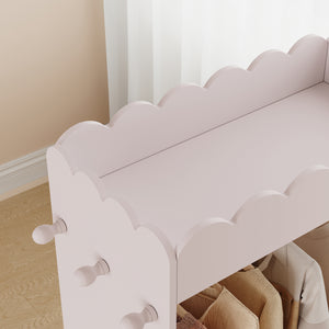 Kindergarderobe Vestnes mit Spiegel [en.casa]
