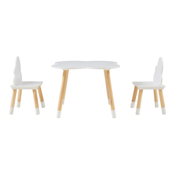 Kindersitzgruppe Epim mit Wolkendesign [en.casa]