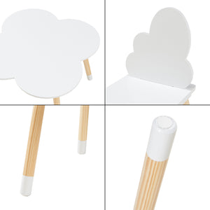 Kindersitzgruppe Epim mit Wolkendesign [en.casa]